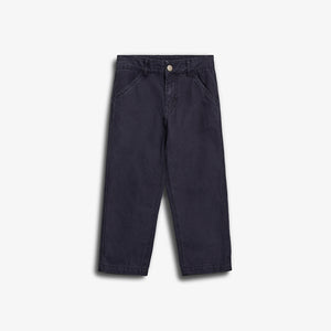 Canvas Trousers - Kids - Navy | 100116 Dereck