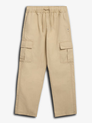 Poplin Cargo Trousers - Tween - Beige | 100350 Sixten
