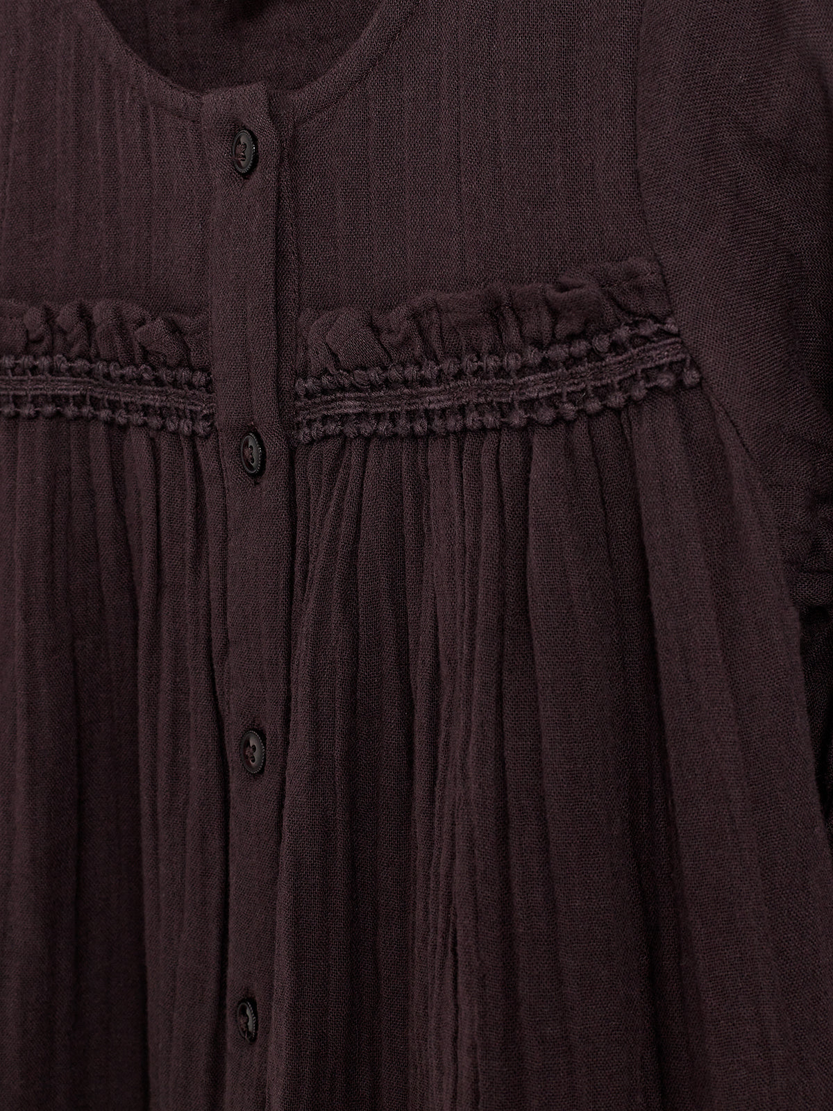 Boho Tunic - Little - Dark Purple