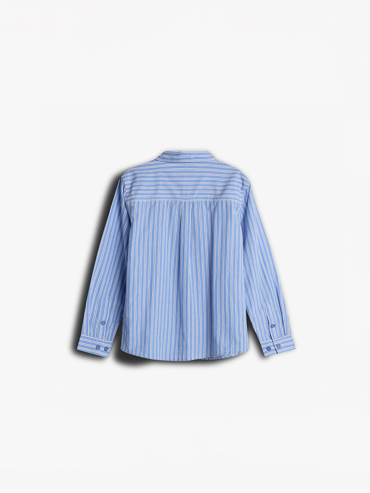 Striped Shirt - Tween - Blue Stripe | 100489 Kai