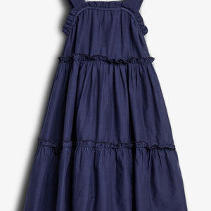 Tiered Dress - Navy | 100490 Hazel