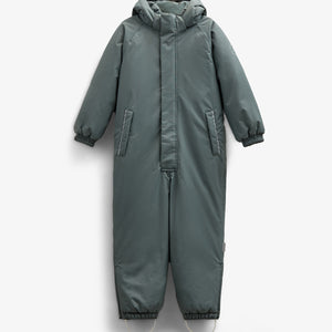 Single Zip Snowsuit - All - Dusty Dark Green | 100523 Calgary
