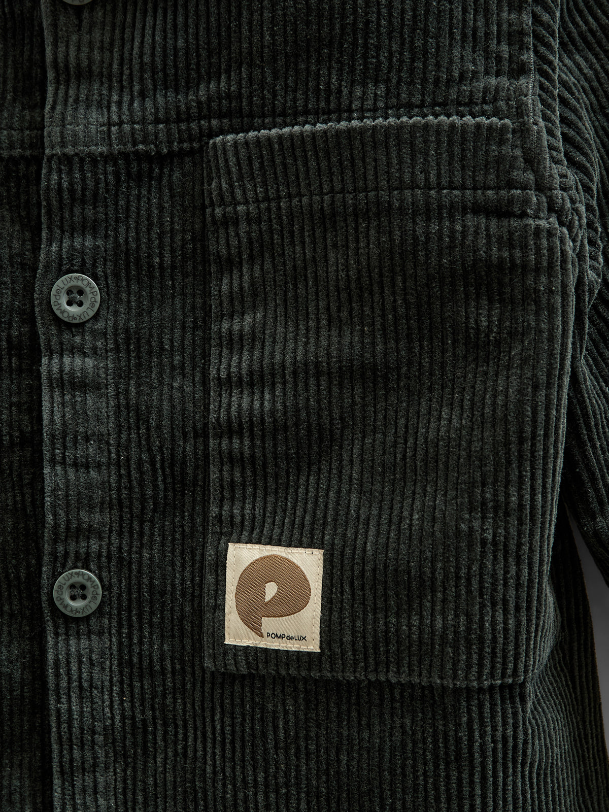 Corduroy Overshirt - Tween - Forest Green | 100597 Jace