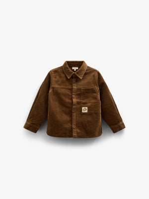 Corduroy Overshirt - Tween - Coffee | 100599 Jace