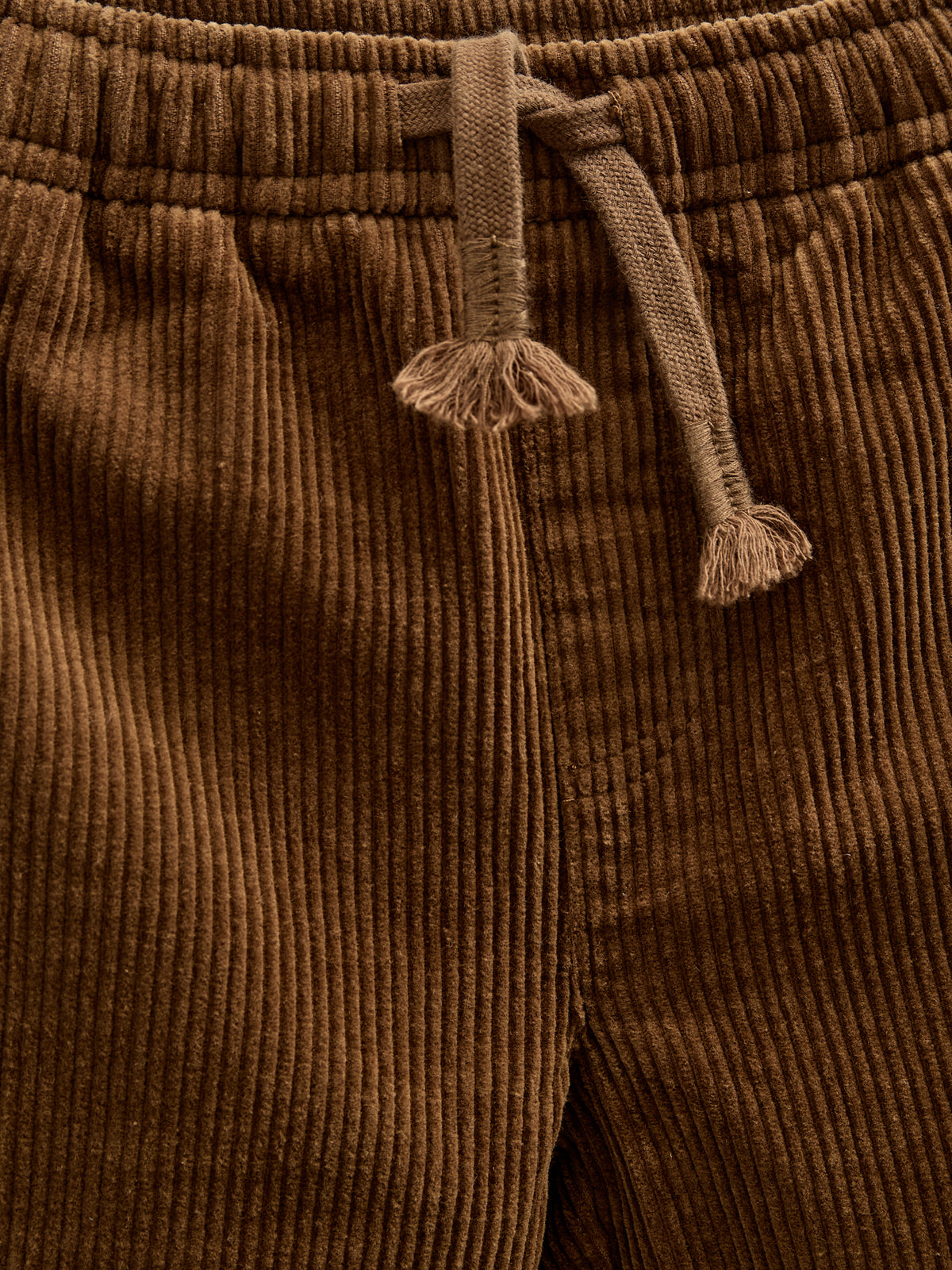 Corduroy Pull-on Trousers with String - Tween - Coffee | 100604 Jace