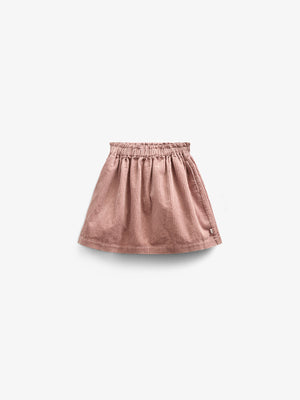 Bold Corduroy Skirt - Kids - Rose | 100622 Margot
