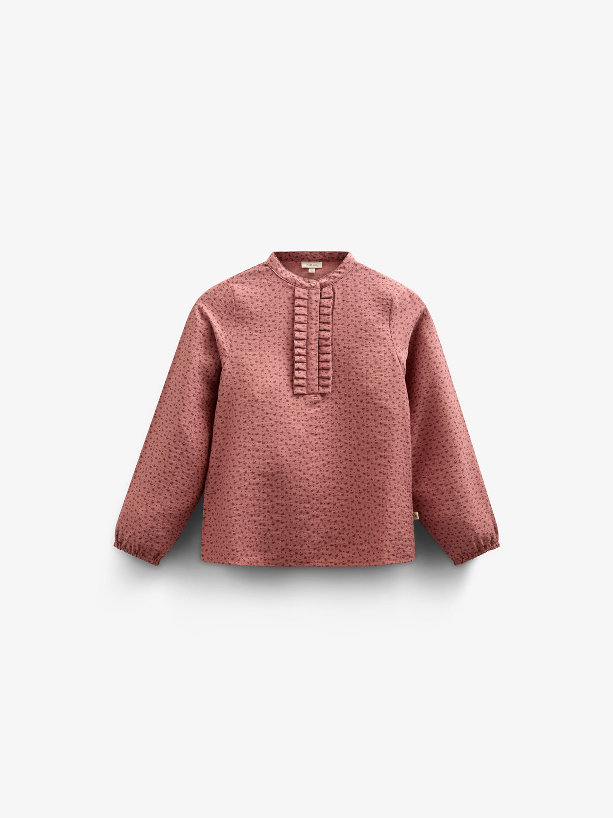 Printed Crepe viscose Shirtblouse - Tween - Rose | 100657 Ana