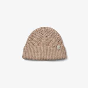 Wool Mix Beanie - All - Beige Melange | 100751 Cork