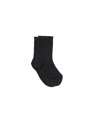 MP Cotton Rib Socks - All - Black | 100774 MP Cotton Socks