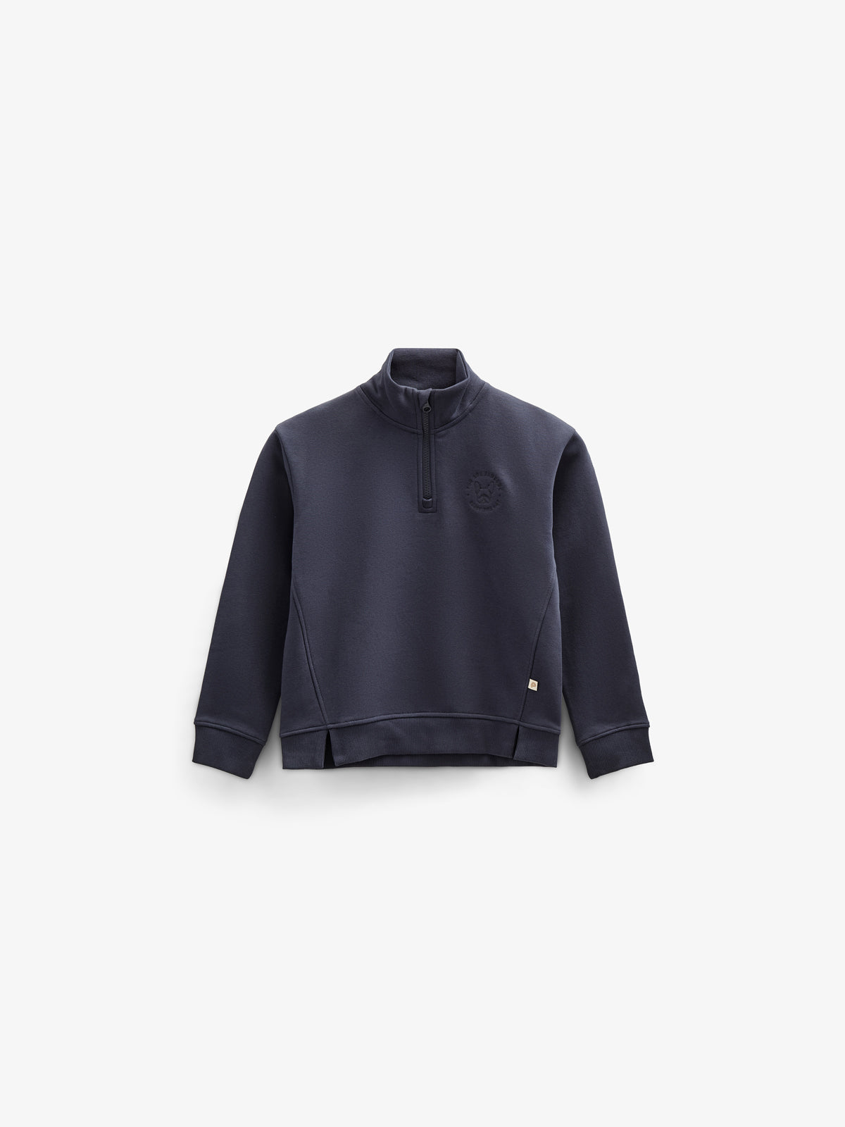 Half Zip Sweatshirt - Tween - Navy | 100807 Tristan