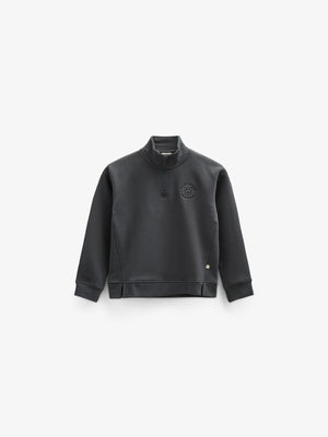 Half Zip Sweatshirt - Tween - Forest Green | 100811 Tristan