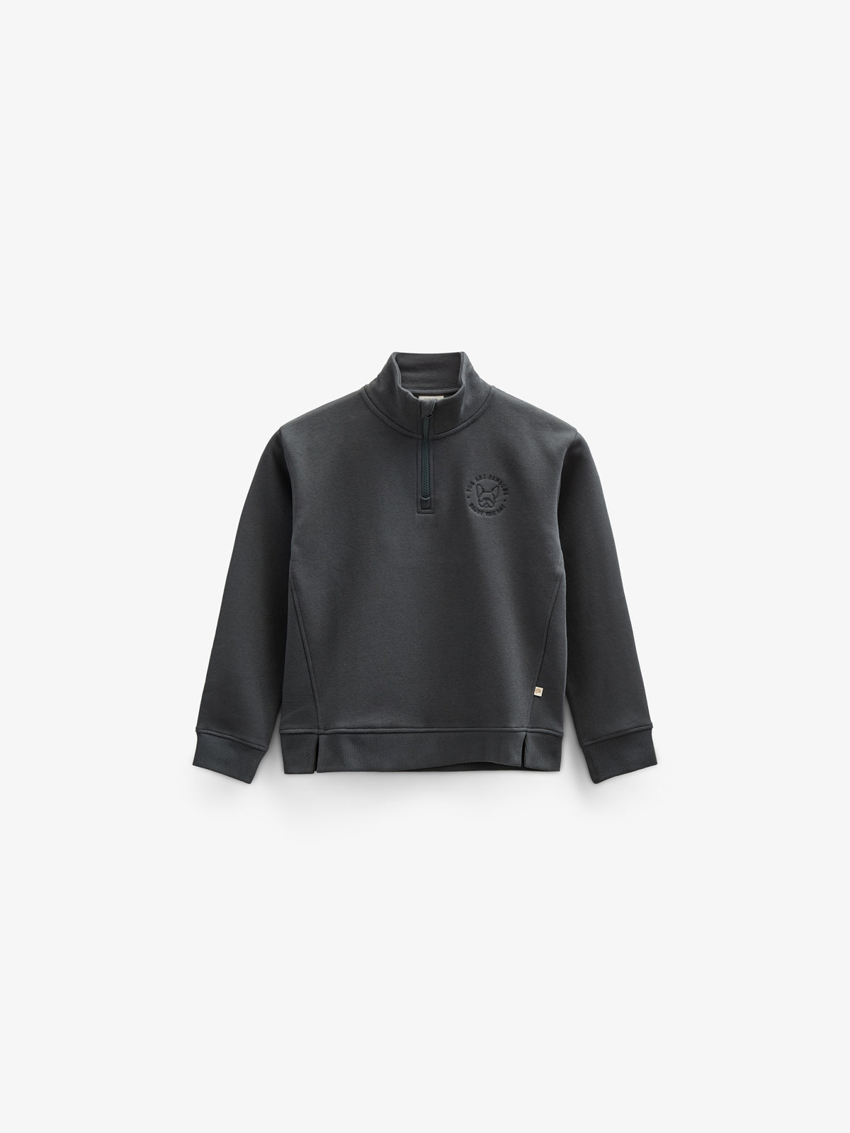 Half Zip Sweatshirt - Tween - Forest Green | 100811 Tristan