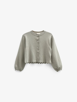 Cardigan - Kids - Dusty Green | 100830 Nicole