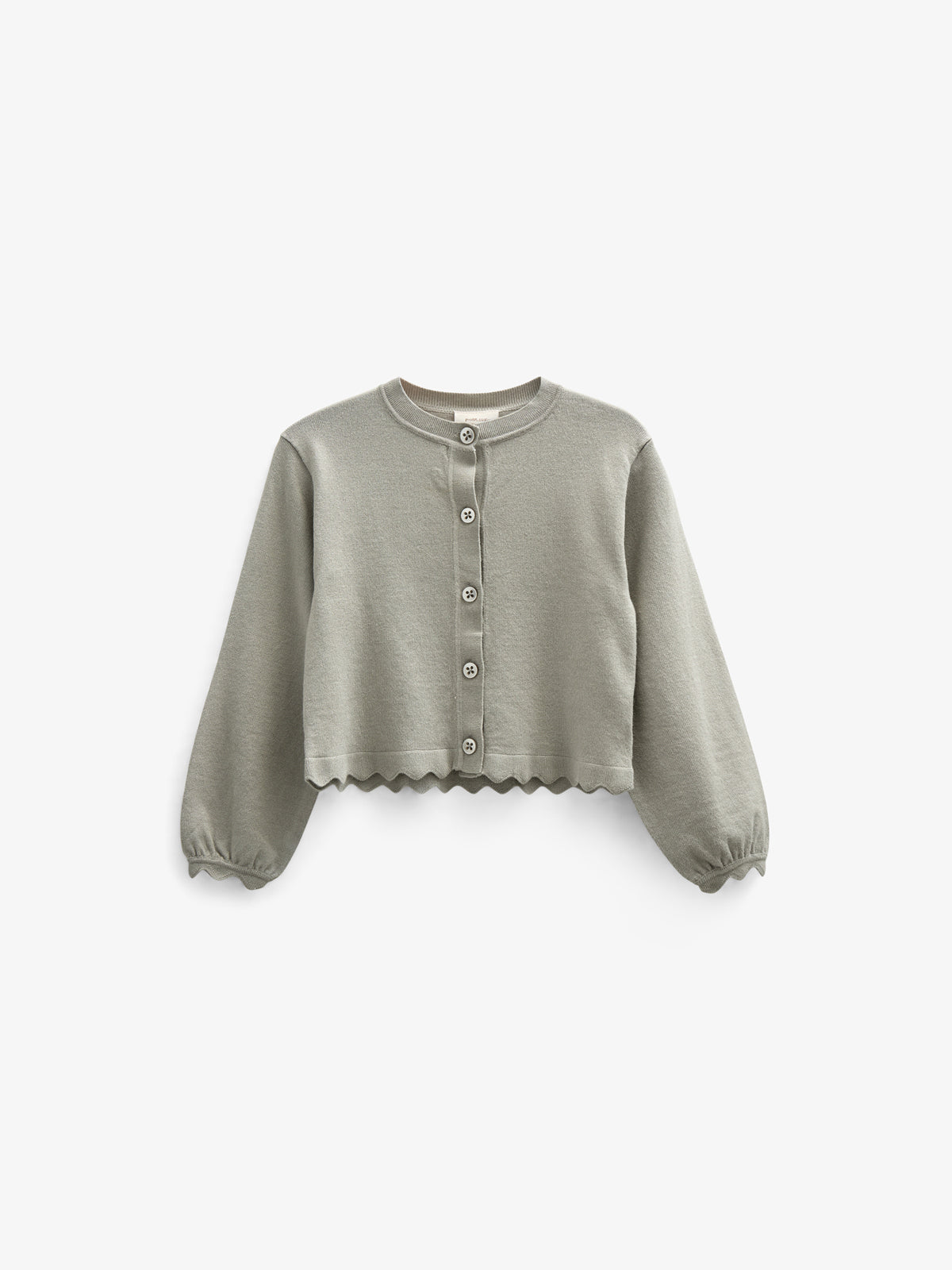 Cardigan - Kids - Dusty Green | 100830 Nicole