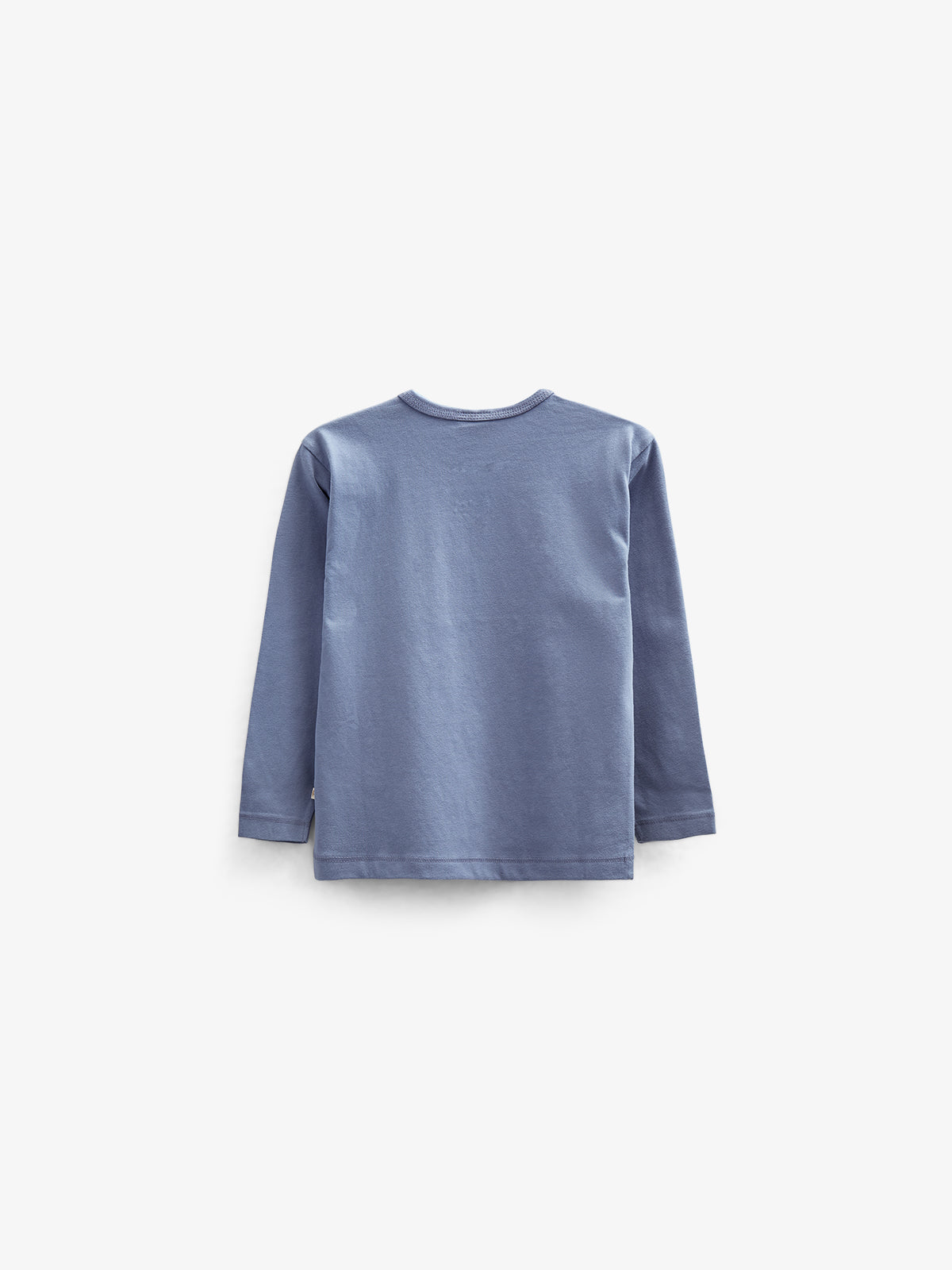 long sleeve T-shirt with Embroidery - Tween - Blue | 100859 Brandon