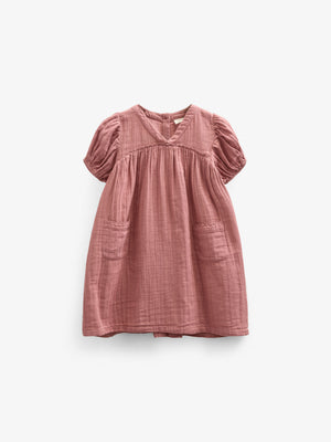 Gauze Dress - Kids - Old Rose | 100915 Jasmine