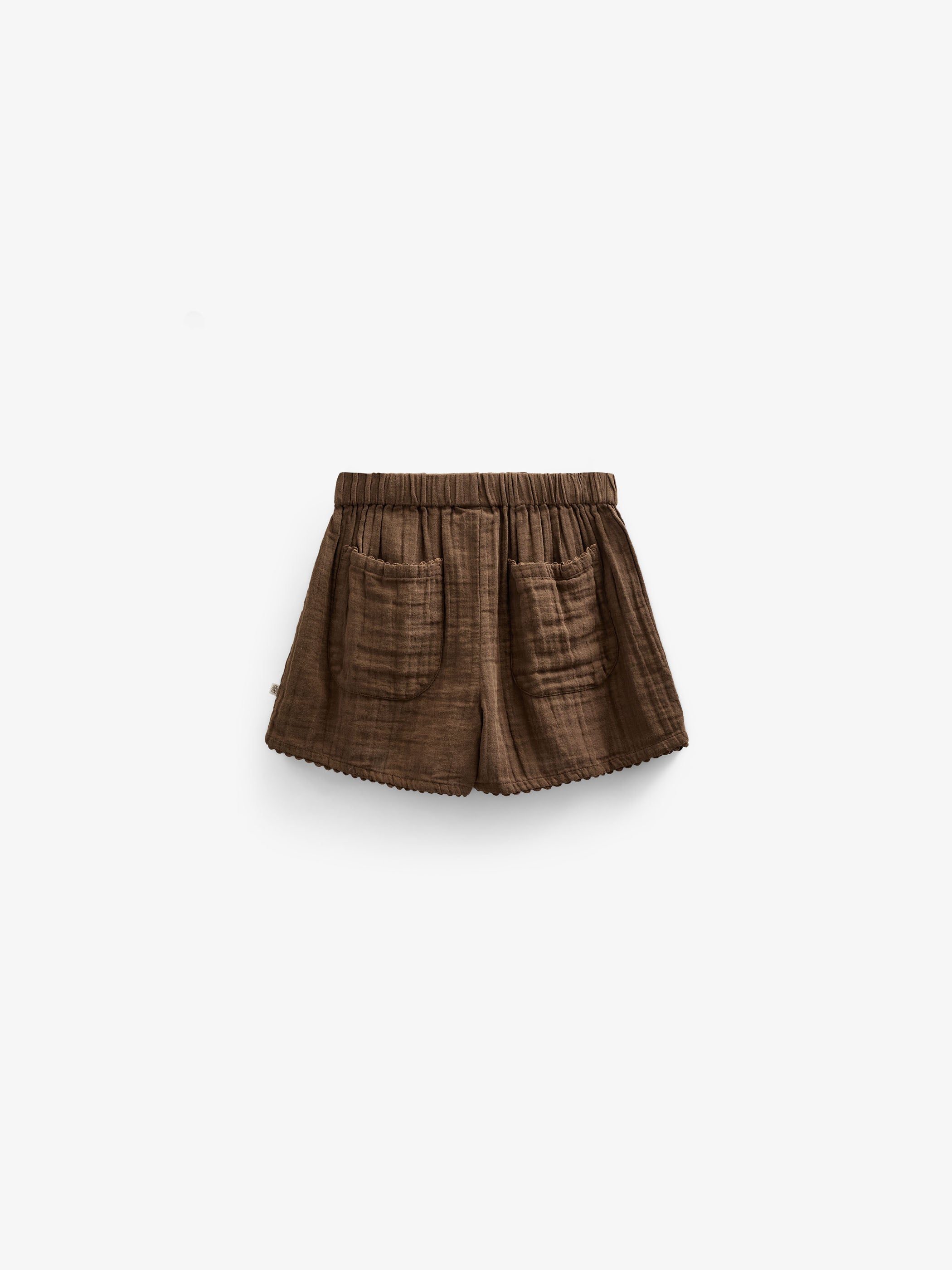 Gauze Shorts - Tween - Dark Brown | 100923 Jasmine