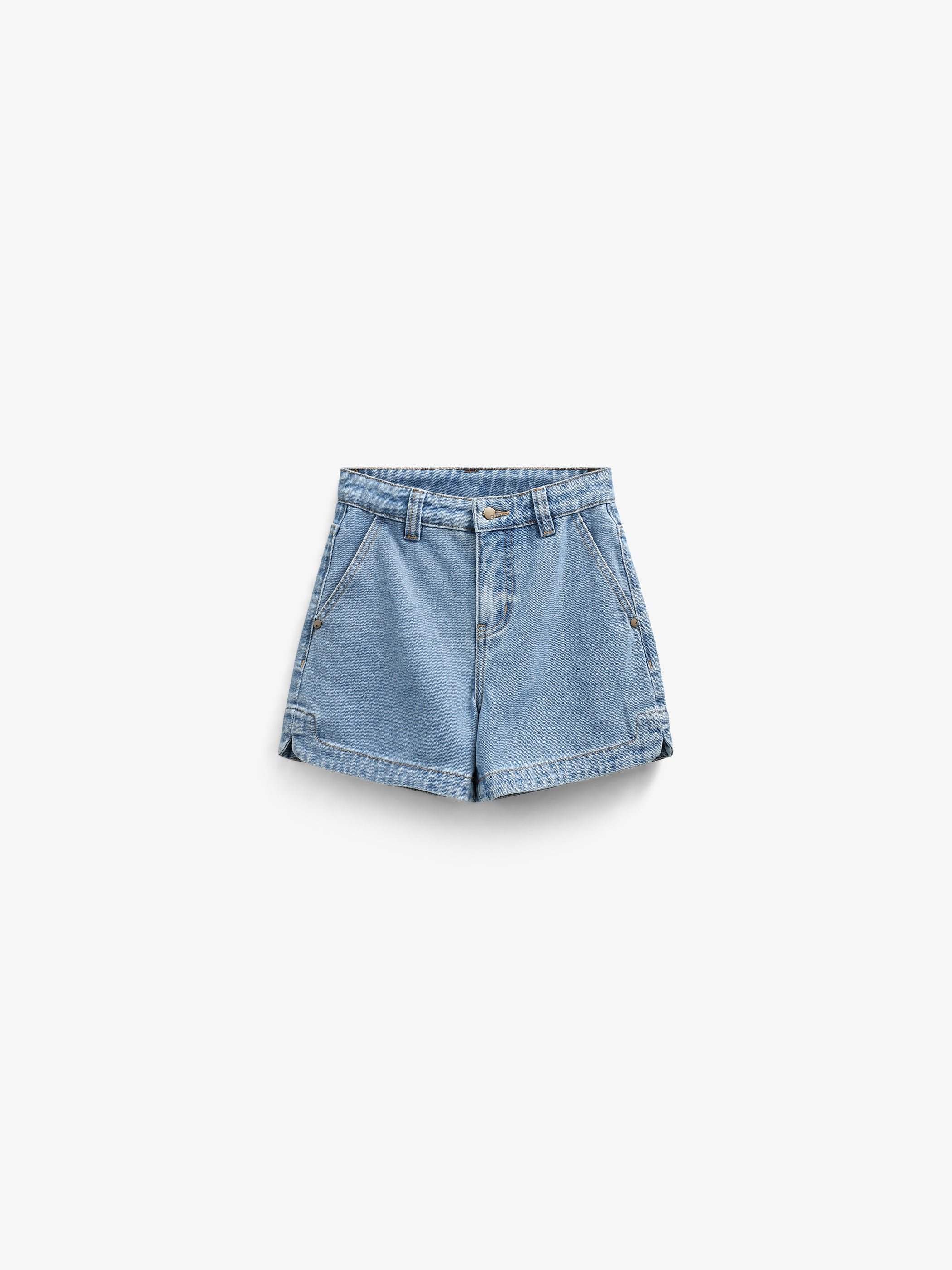 Denim Shorts - Tween - Light Blue Denim | 101017 Vera