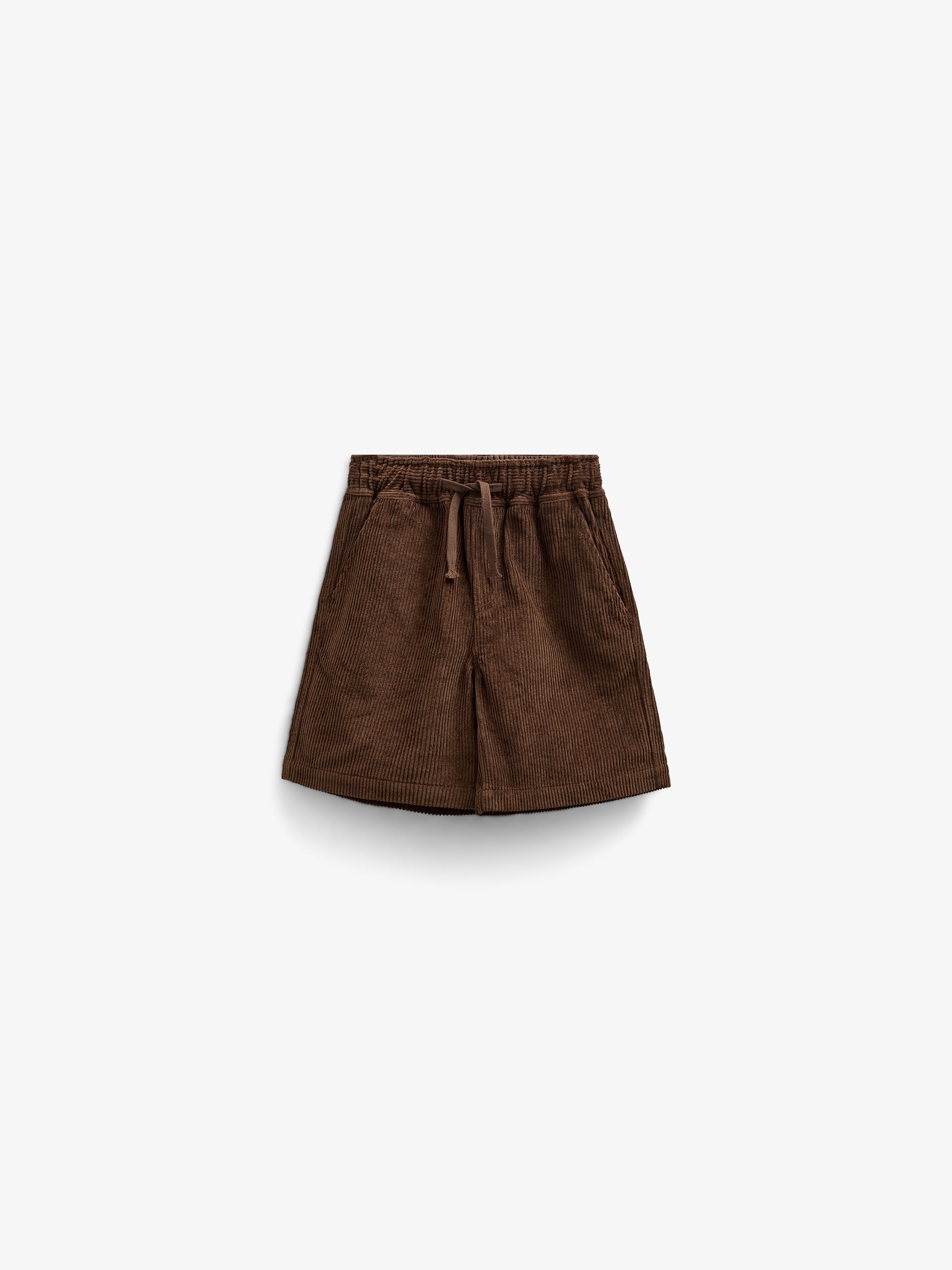 Pull-On Corduroy Shorts - Tween - Dark Brown | 101105 Tobias