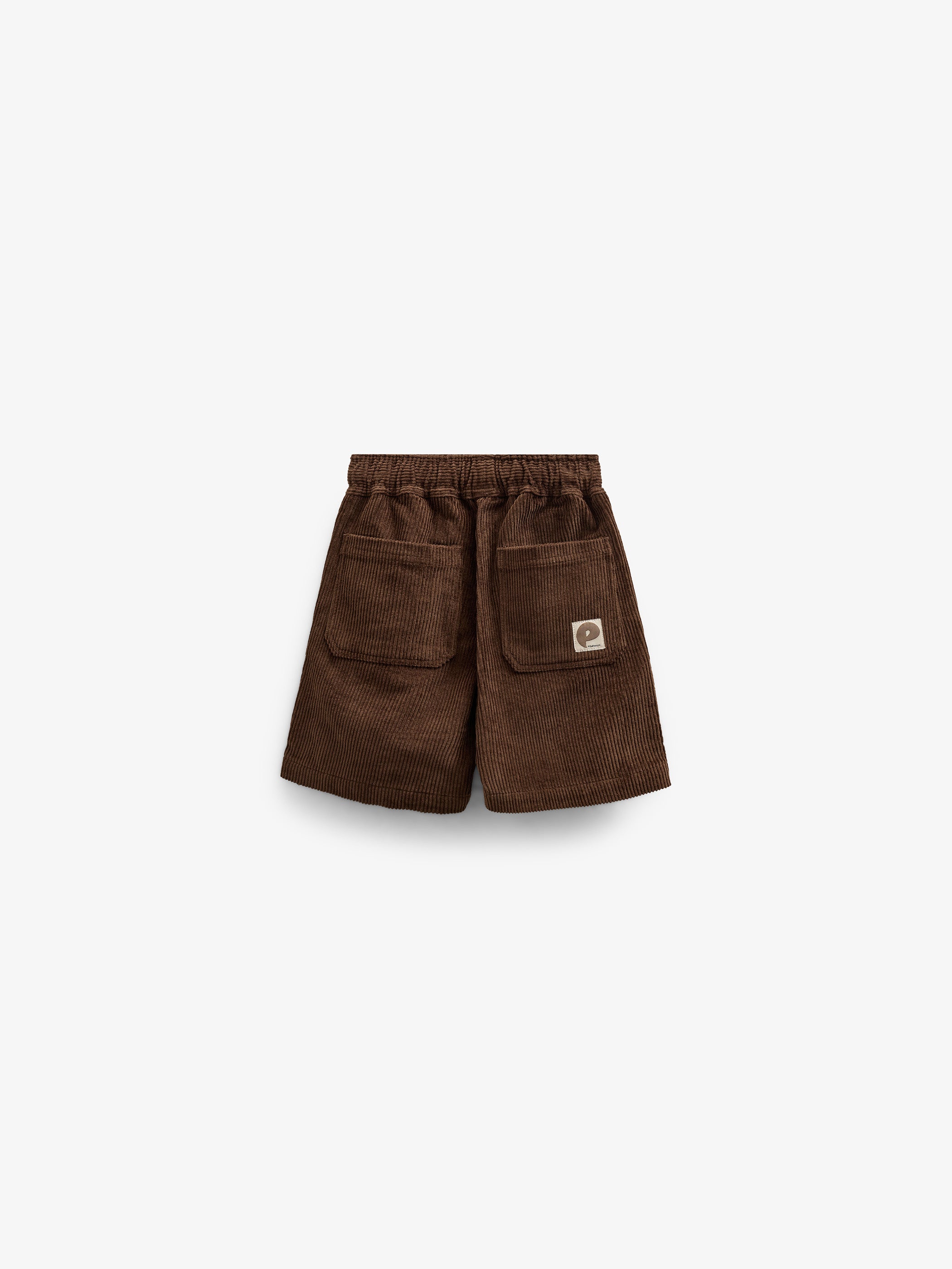 Pull-On Corduroy Shorts - Tween - Dark Brown | 101105 Tobias