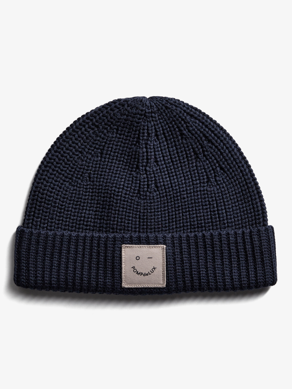 Ribbed Knit Beanie - Little - Navy