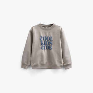 Crewneck Sweatshirt - Tween - Grey melange | 101162 Nathan