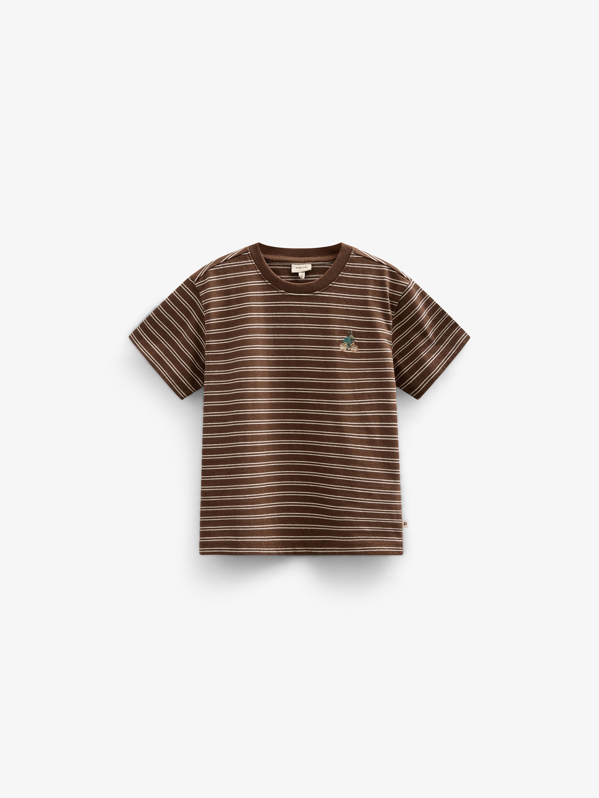 Striped T-shirt - Kids - Dark Brown | 101177 Otto