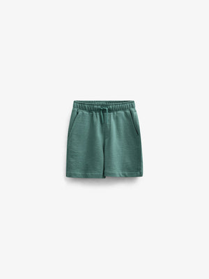 Textured Jersey Shorts - Tween - Tropical Green | 101220 Sonny
