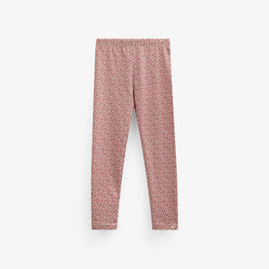 Jersey Leggings - Kids - Cherry Red | 101229 Lea