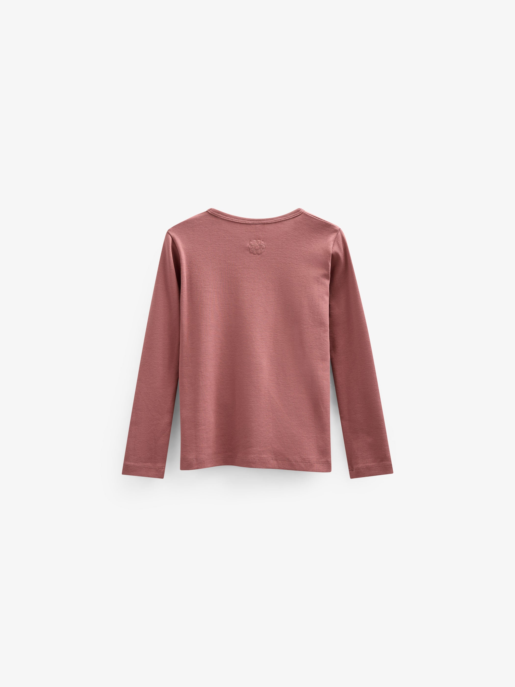 T-shirt with Flower Application - Tween - Old Rose | 101234 Sarah