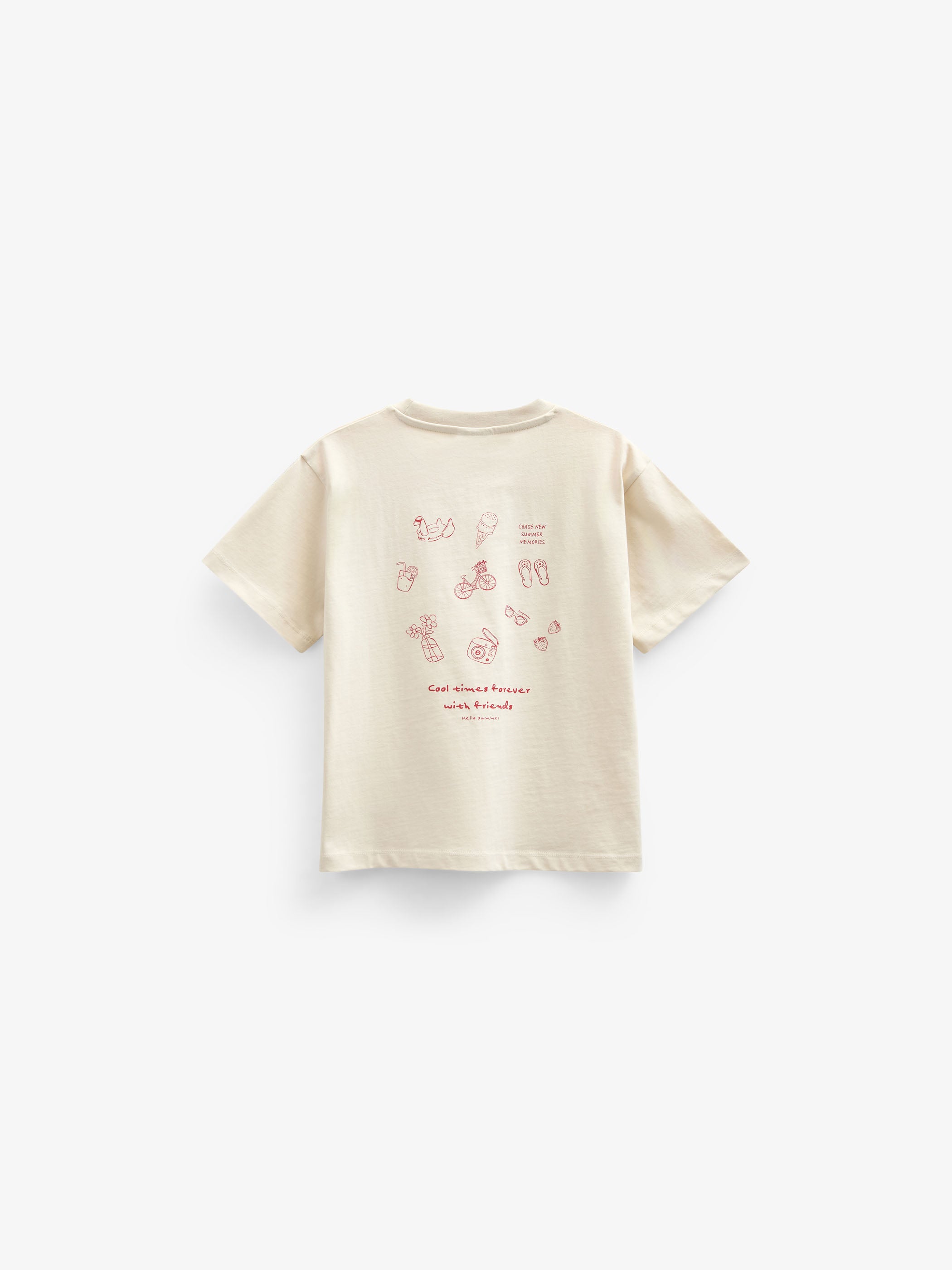Cool Times T-shirt - Kids - Offwhite | 101247 Kira