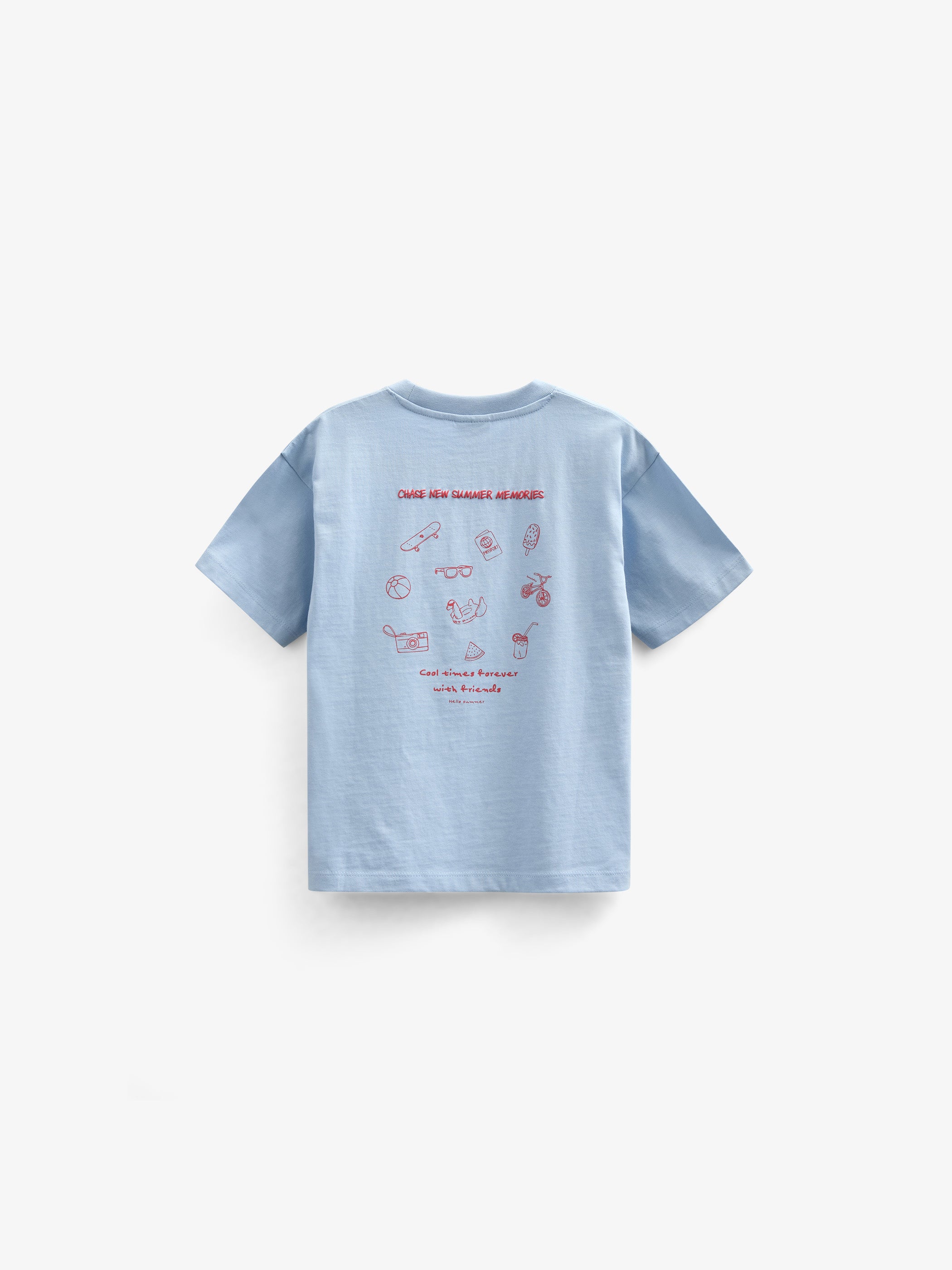 Cool Times T-shirt - Tween - Powder Blue | 101250 Daniel