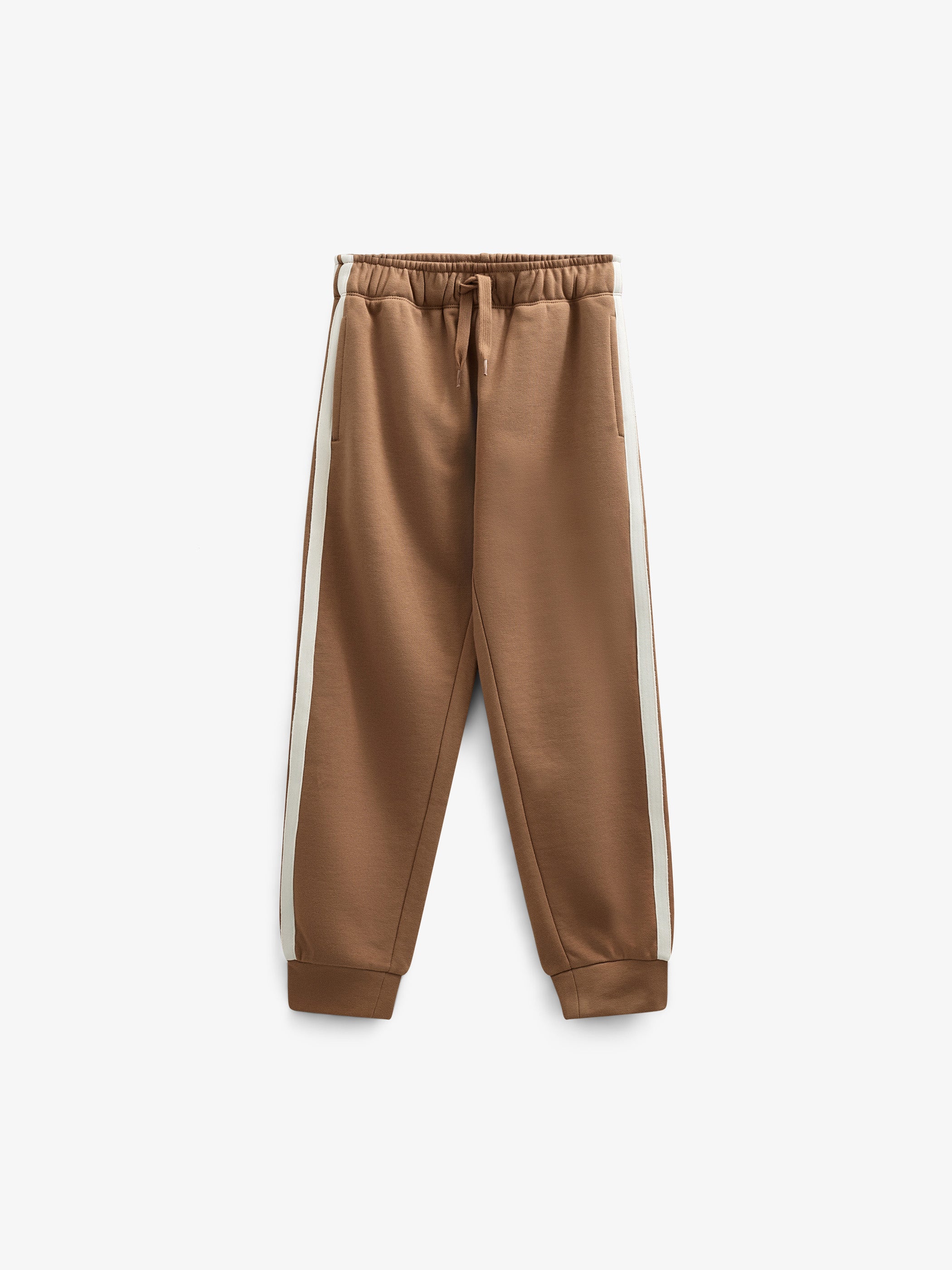 Sweat Pants with Tape - Tween - Coconut | 101260 Carter