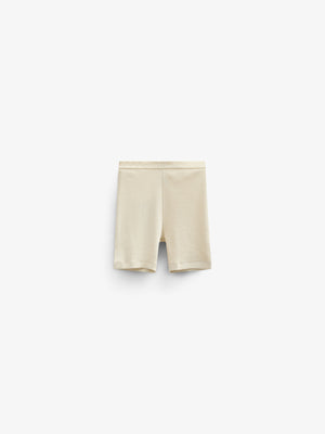 Modal Rib Short Tights - Kids - OffWhite | 101320 Lottie