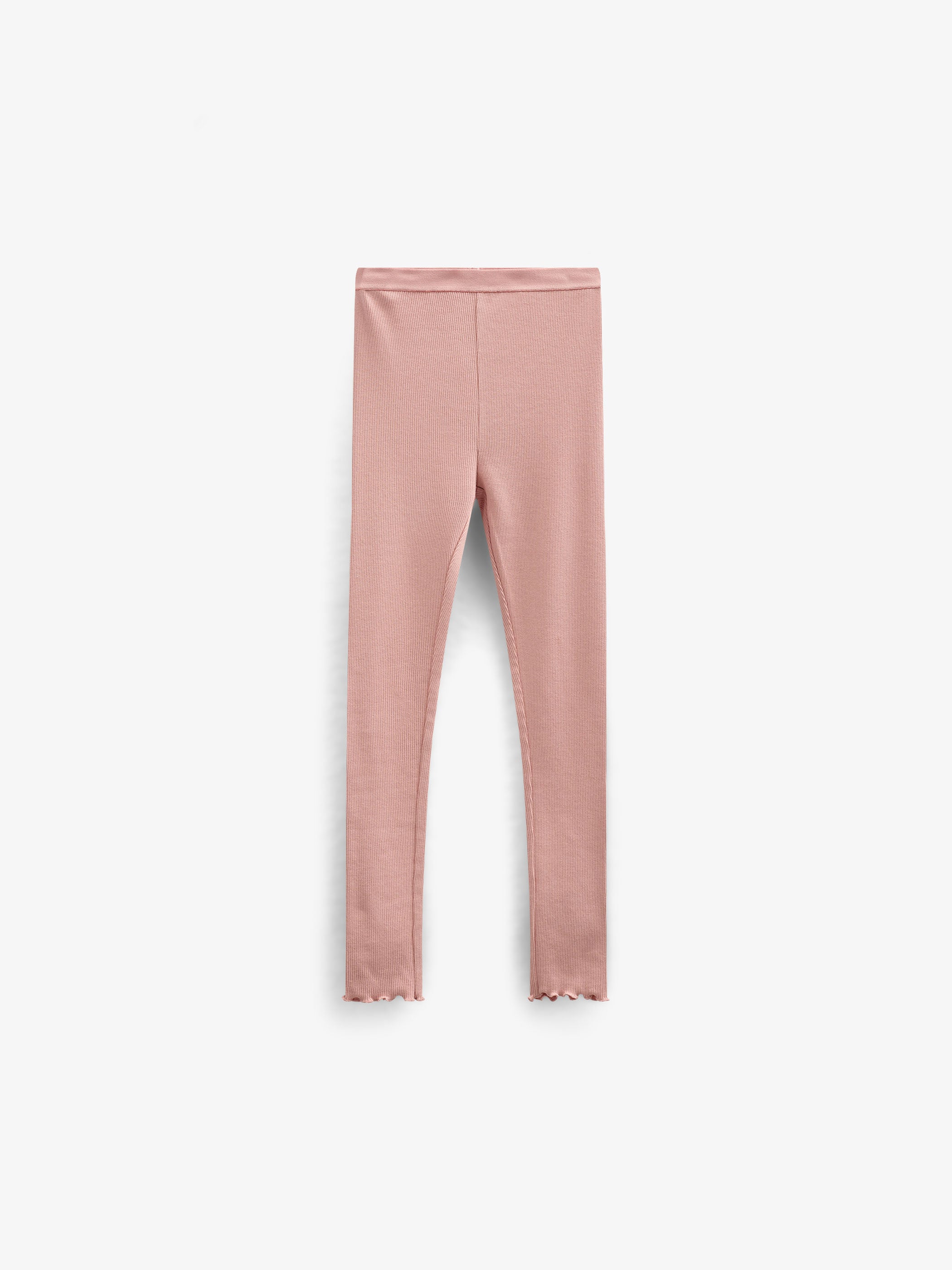 Modal Rib Leggings - Tween - Rose Tan | 101323 Lottie
