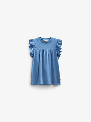 Jersey Blouse - Kids - Blue | 101330 Lucia