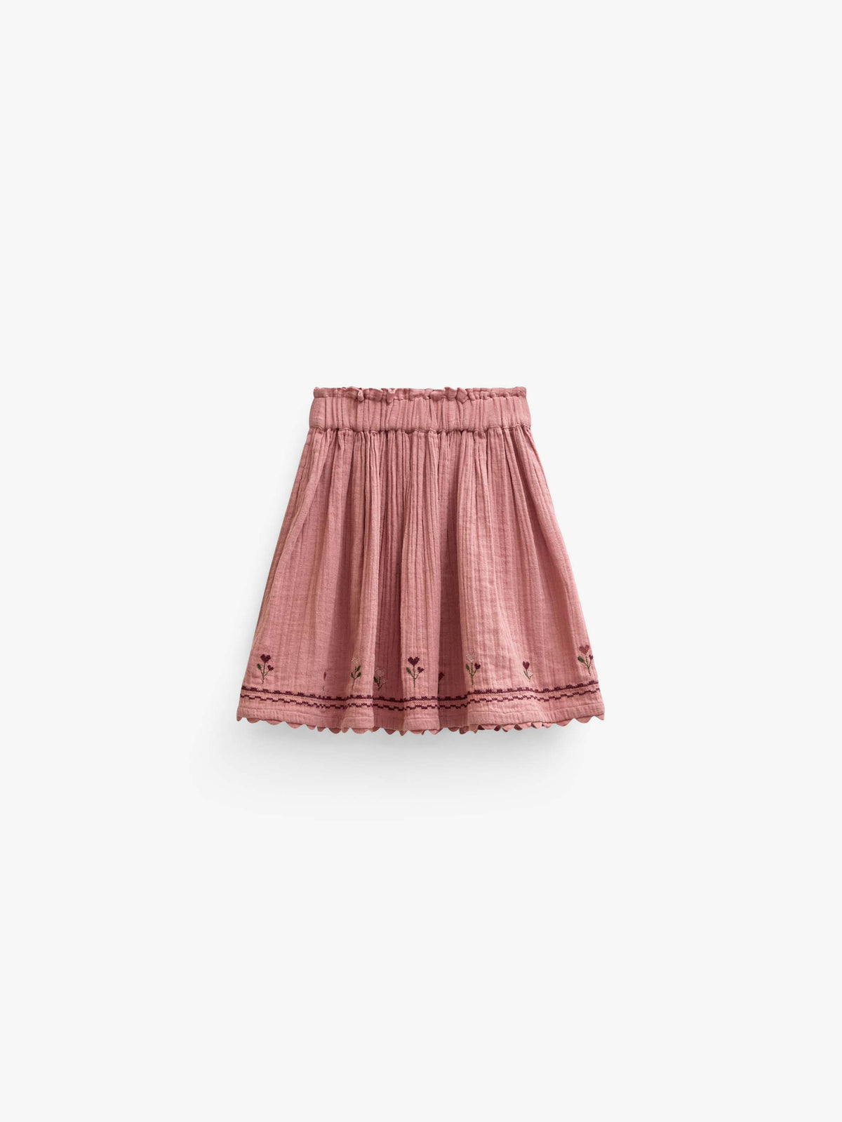 Ric Rac Corduroy Skirt - Tween - Dusty Rose | 101480 Sille