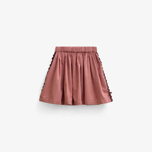 Ric Rac Corduroy Skirt - Tween - Dusty Rose | 101480 Sille