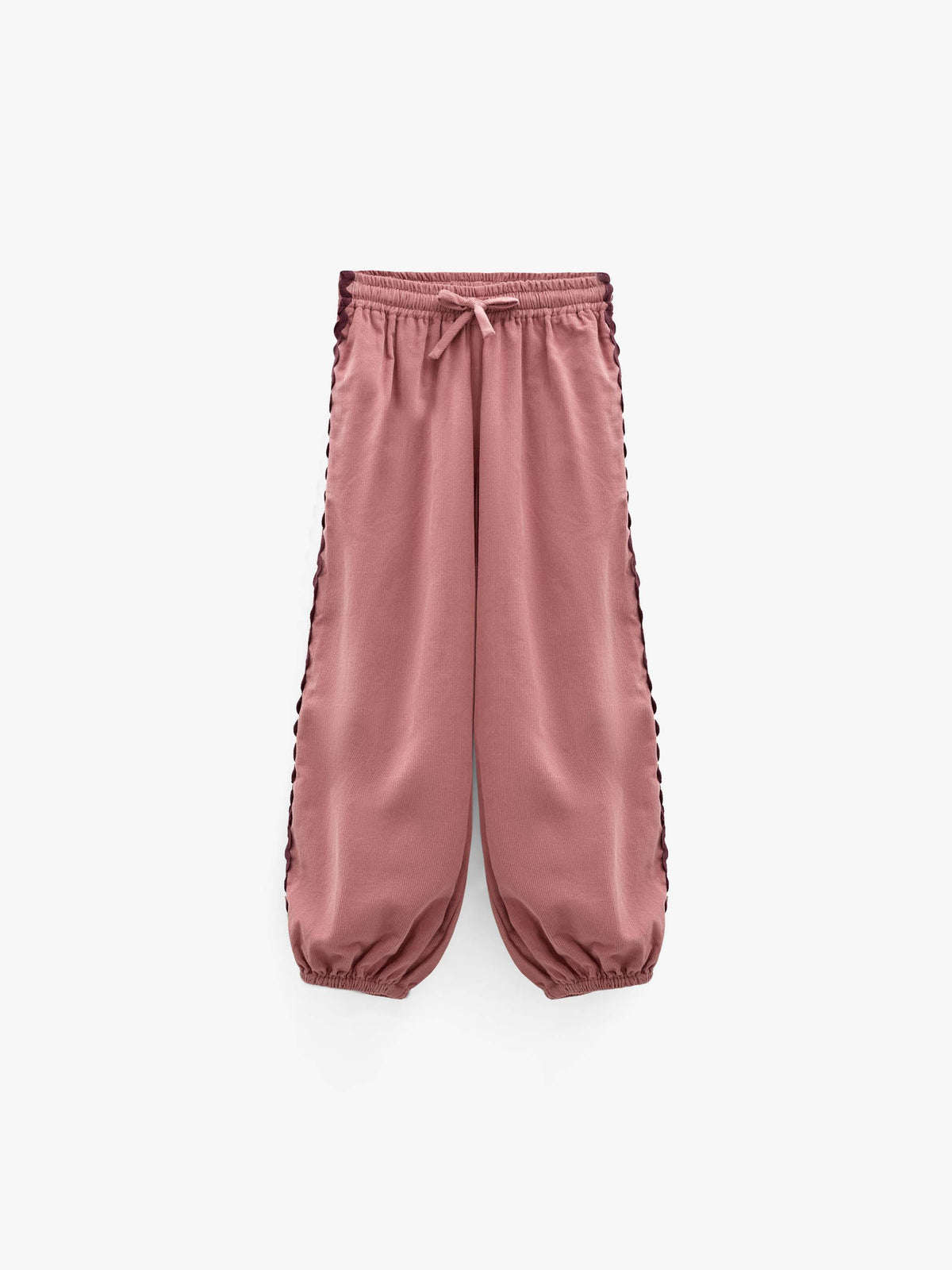 Ric Rac Corduroy Trousers - Tween - Dusty Rose | 101484 Sille