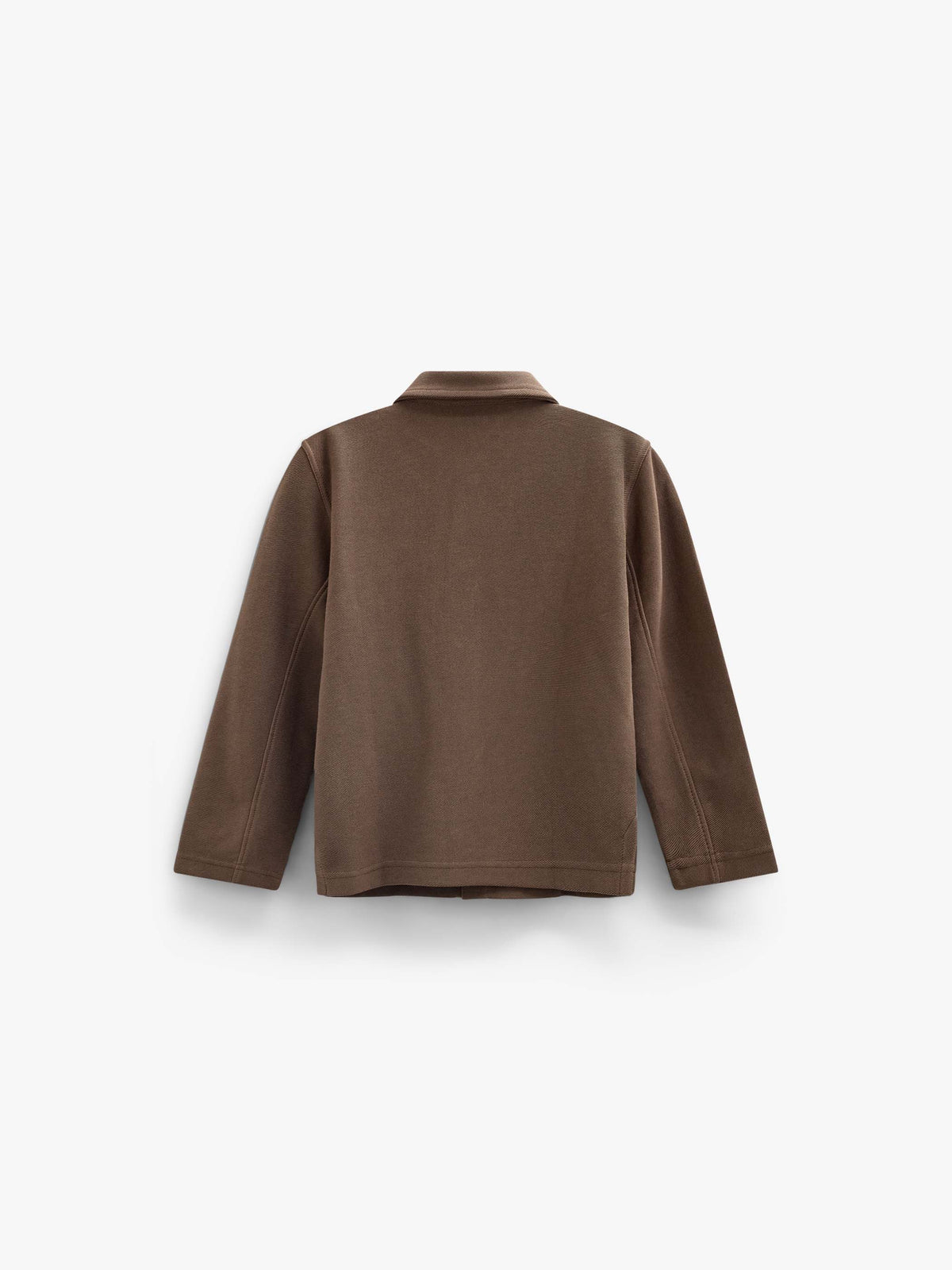 Textured Sweat Overshirt - Tween - Brown | 101502 Wilder