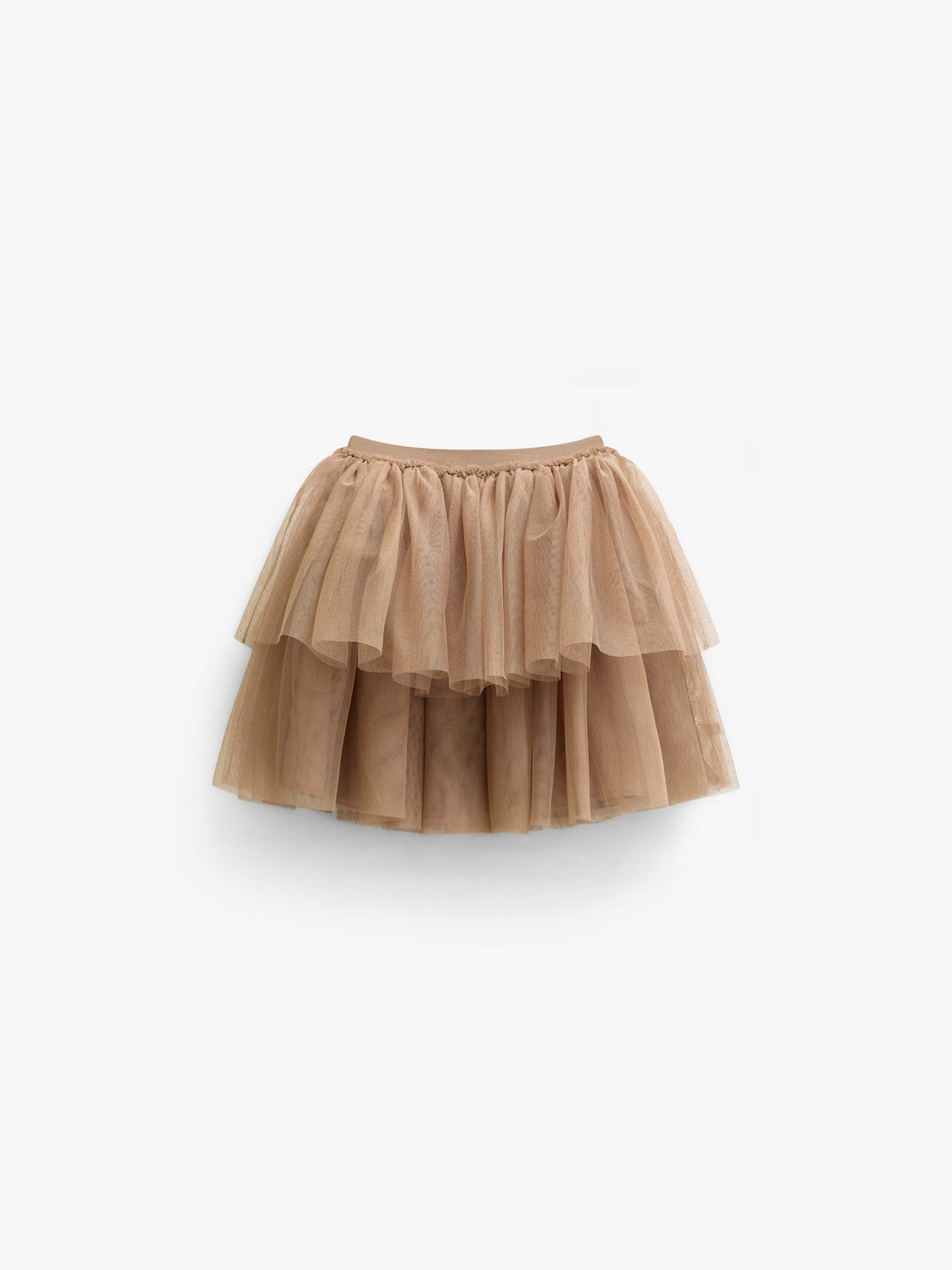 Tulle Skirt - Tween - Light Brown | 101506 Bianca