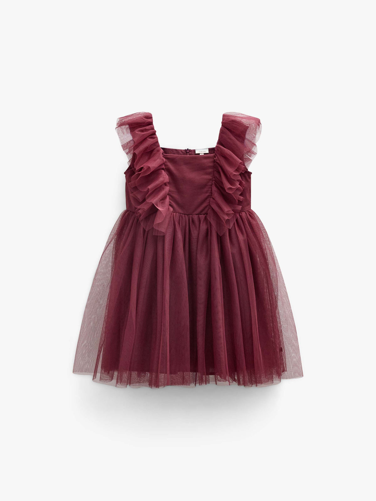 Tulle Dress - Tween - Bordeaux | 101508 Bianca