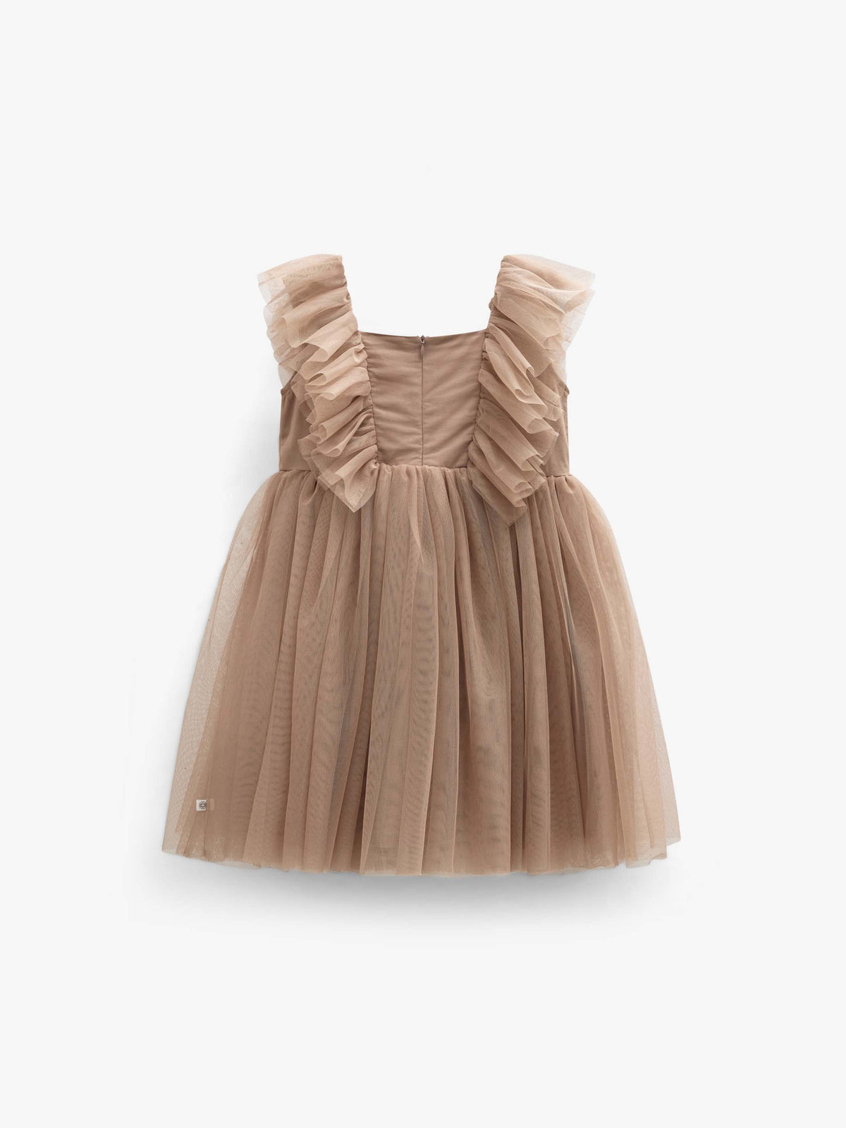 Tulle Dress - Tween - Light Brown | 101510 Bianca