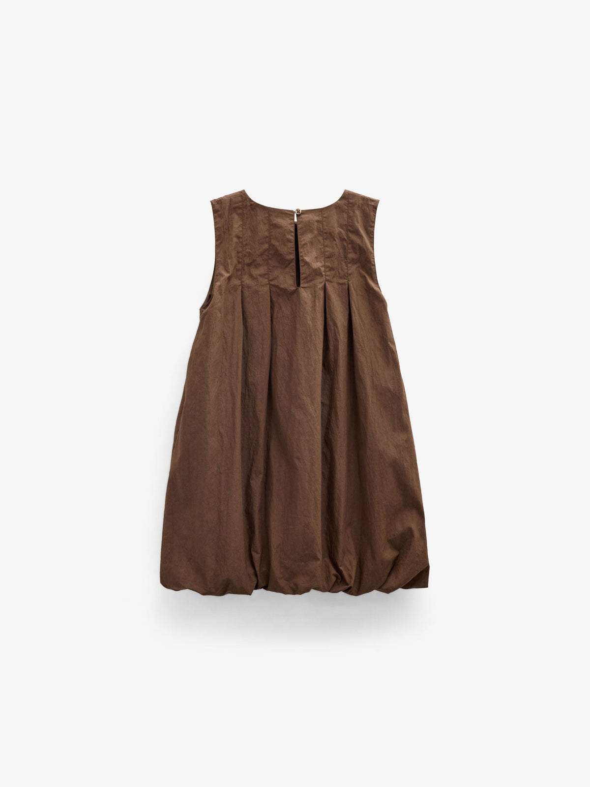 Bubble Hem Dress - Tween - Brown | 101514 Celeste