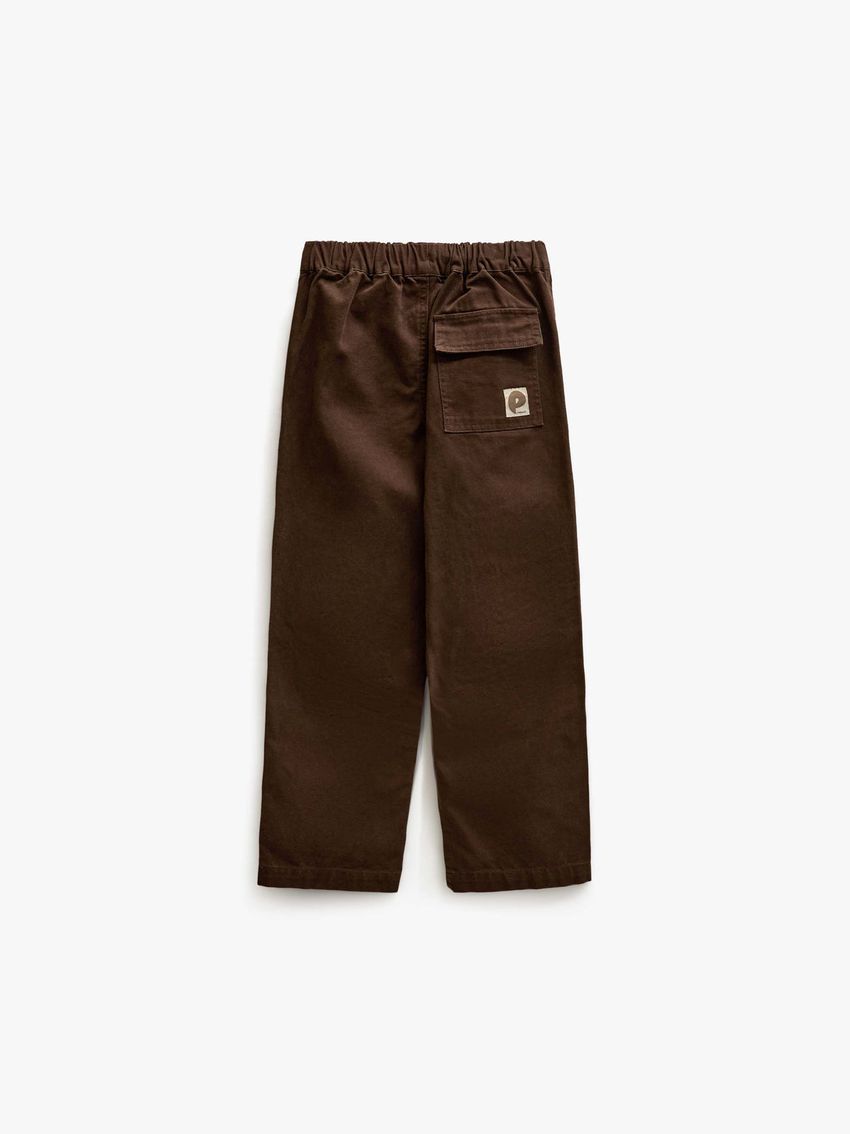 Canvas Patch Pocket Trousers - Tween - Dark Brown | 101532 Greyson