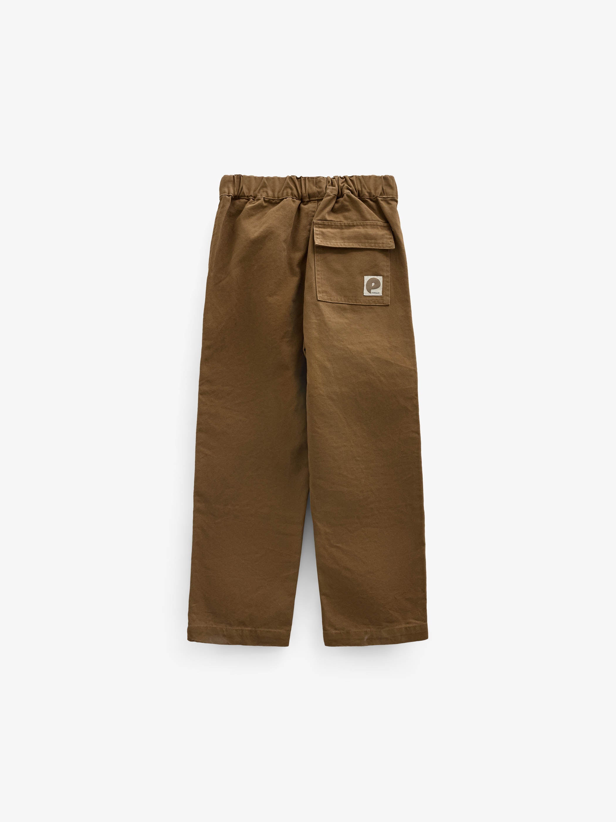 Canvas Patch Pocket Trousers - Tween - Light Brown | 101534 Greyson