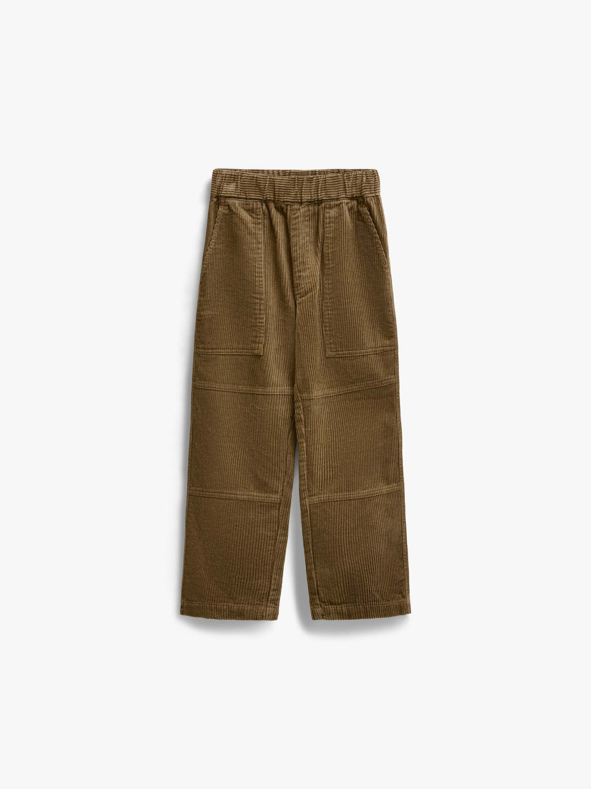 Corduroy Patch Pocket Trousers - Kids - Khaki | 101537 Reed