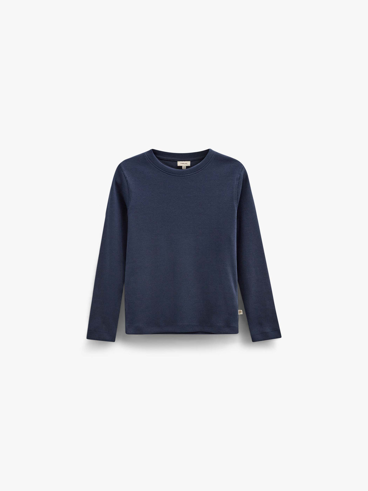 Ribbed Long-Sleeve T-Shirt - Kids - Navy | 101597 Conrad