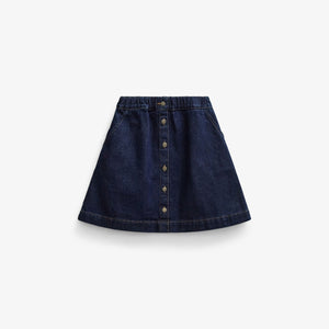 Denim Skirt - Tween - Dark Blue | 101637 Alison