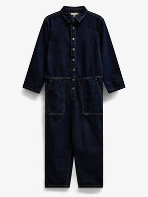 Denim Jumpsuit - Tween - Dark Blue | 101643 River